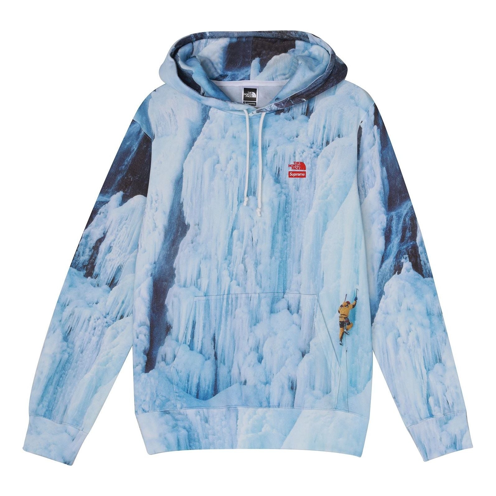 Supreme SS21 Week 5 Supreme x The North Face Ice Climb Hooded Sweatshirt SUP-SS21-564 - 1