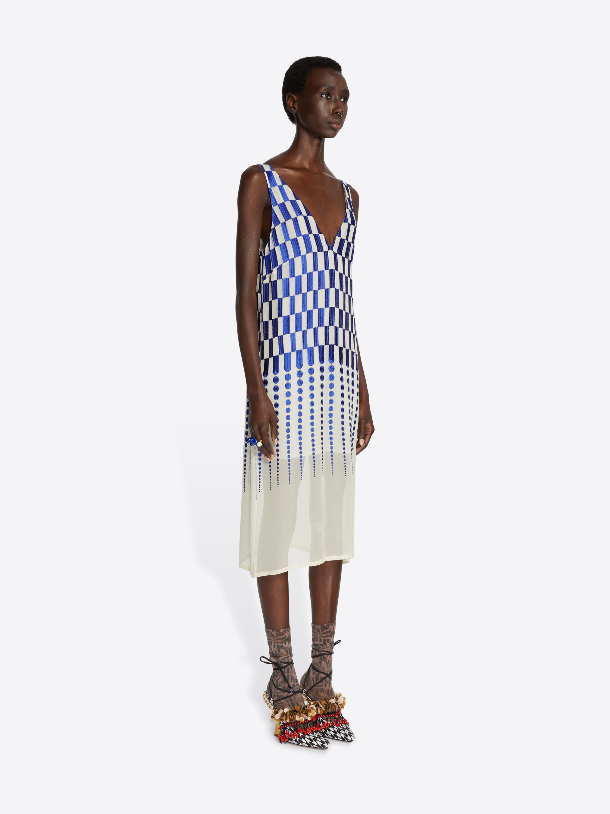 EMBROIDERED DRESS - 3
