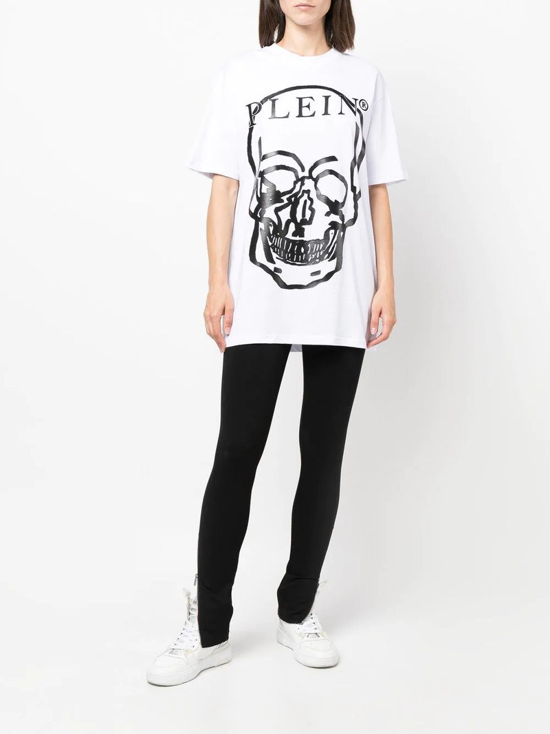 skull-print short-sleeved T-shirt 3