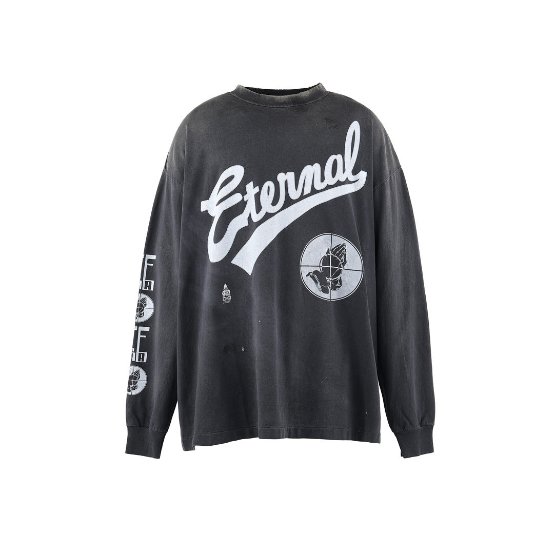 × FEAR OF GOD LONG SLEEVES T-SHIRT (BLACK) - 1