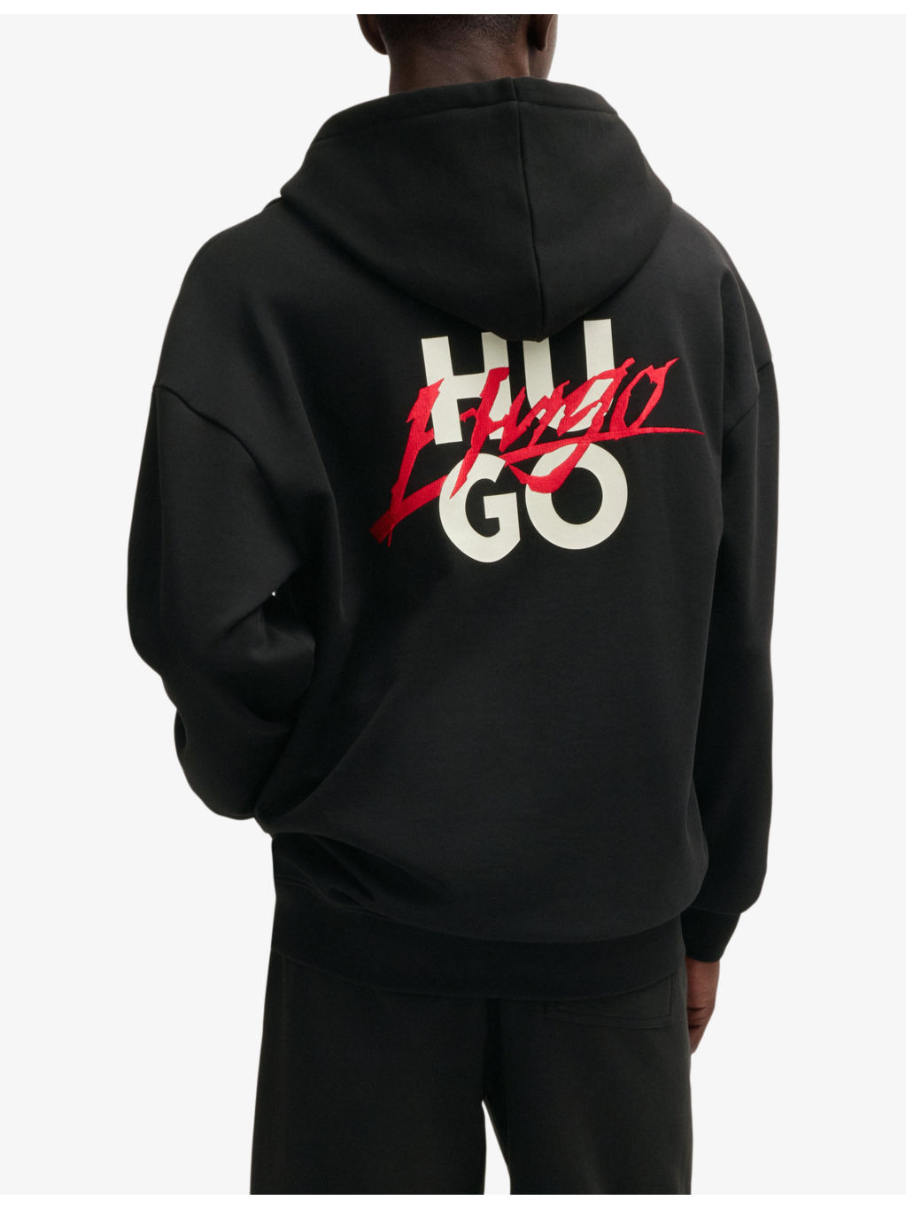 Leisure logo-print cotton-jersey hoody - 4
