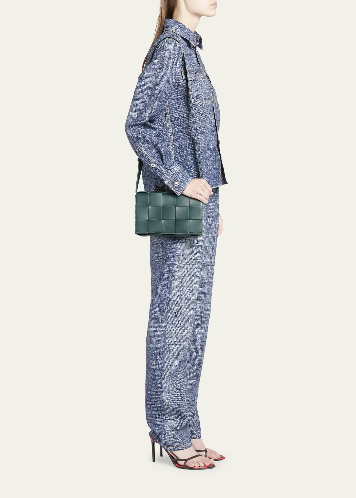 The Cassette Intrecciato Crossbody Bag - 5