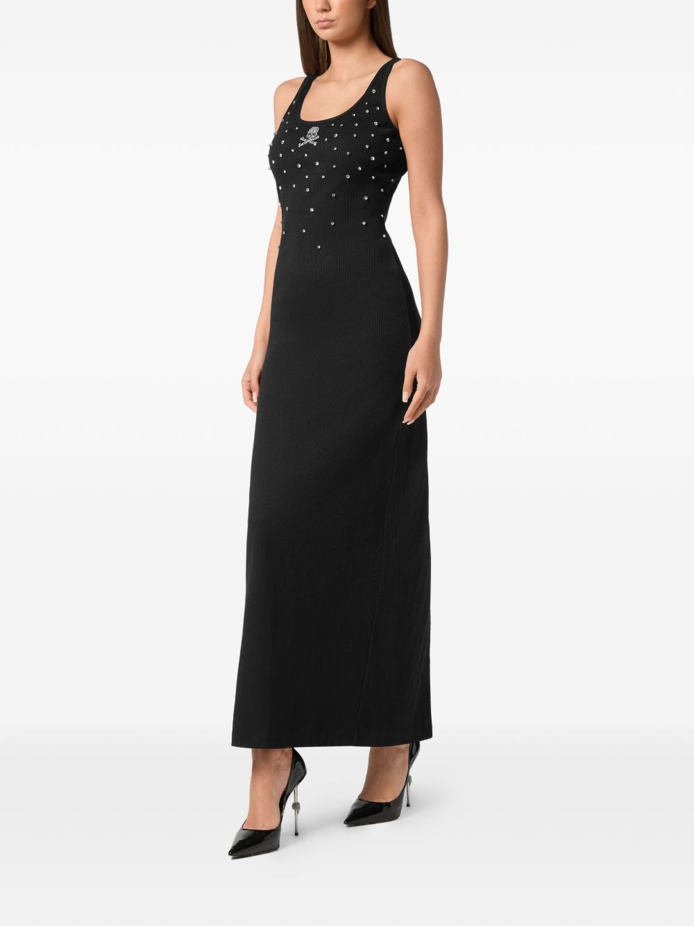 rhinestone-embellished dress - 3