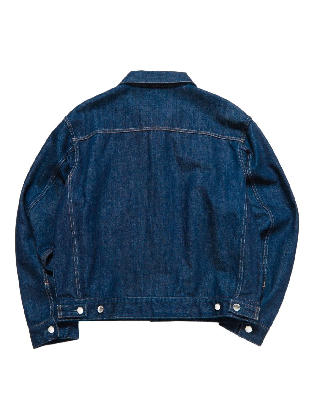 button-up denim jacket - 5