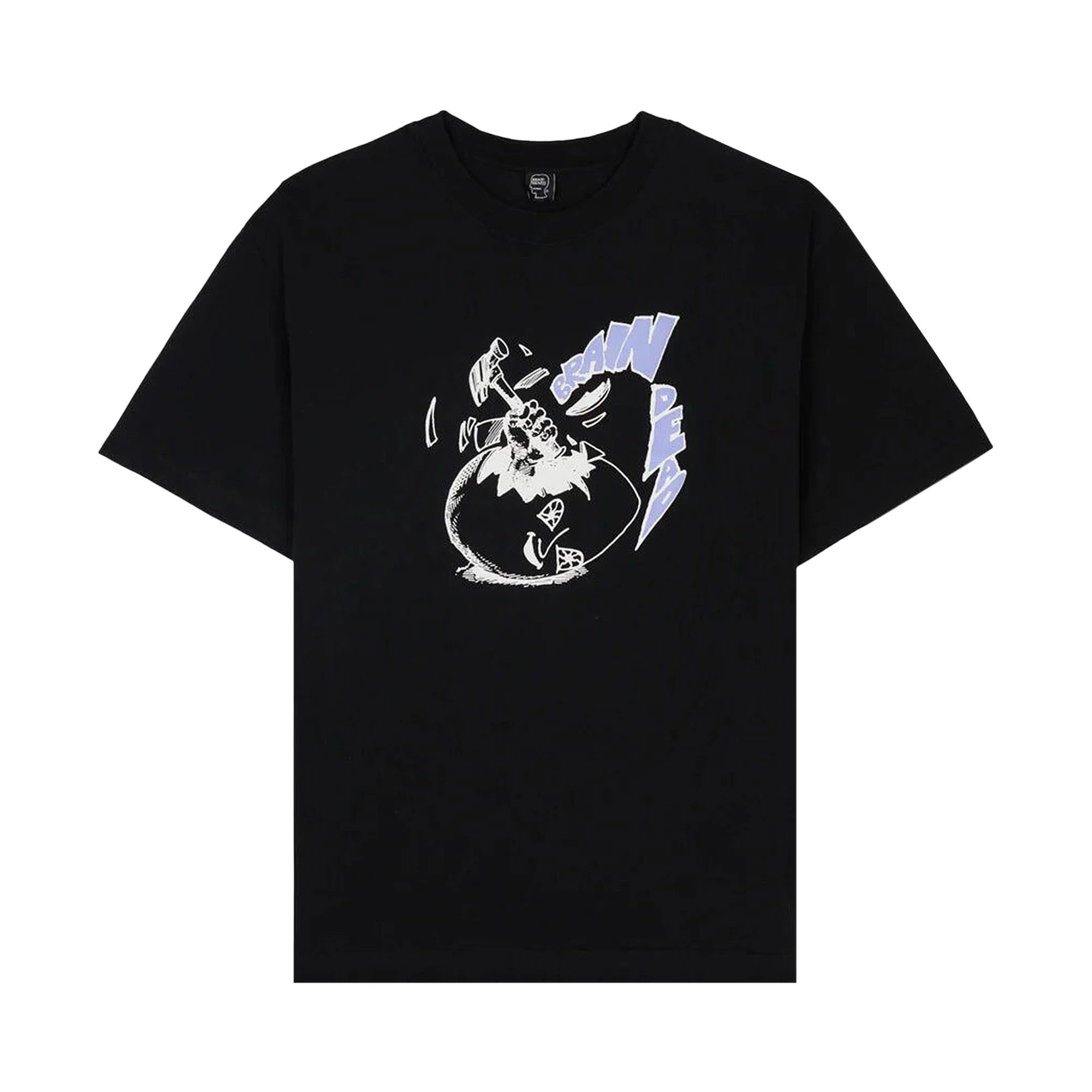 Brain Dead Crack an Egg Tee 'Black' - 1
