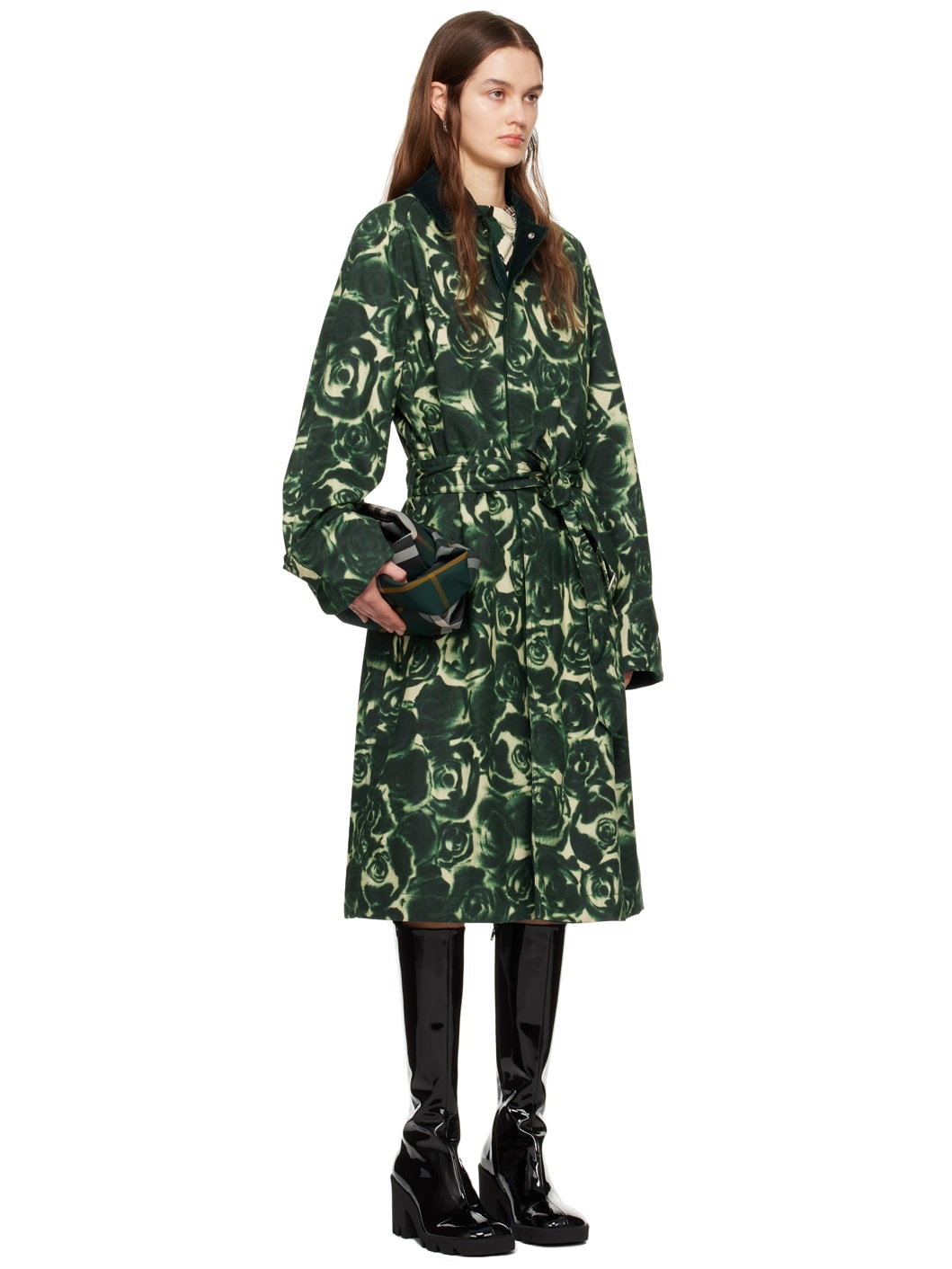 Green Rose Coat - 2