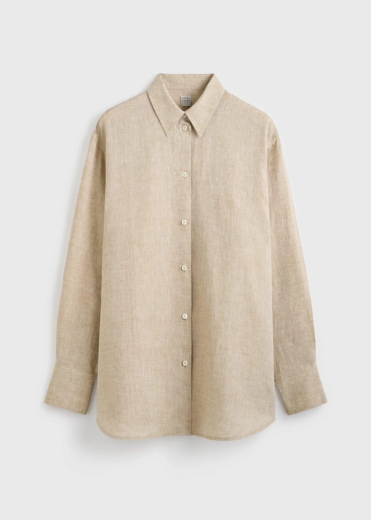 Oversized summer shirt natural - 1