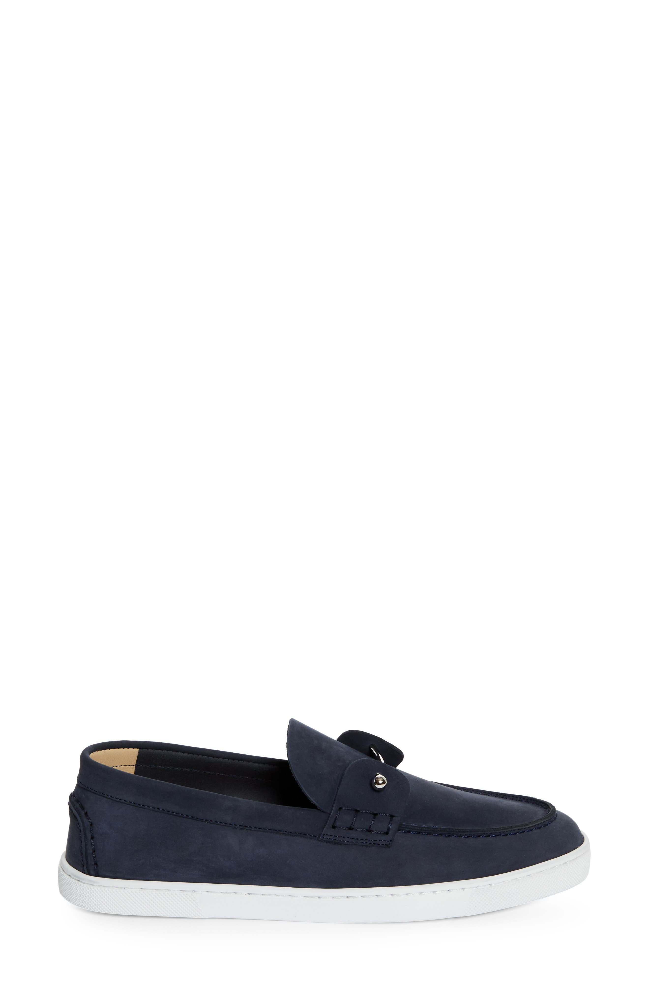 Christian Louboutin Chambeliboat Donna Boat Shoe in Marine at Nordstrom - 3
