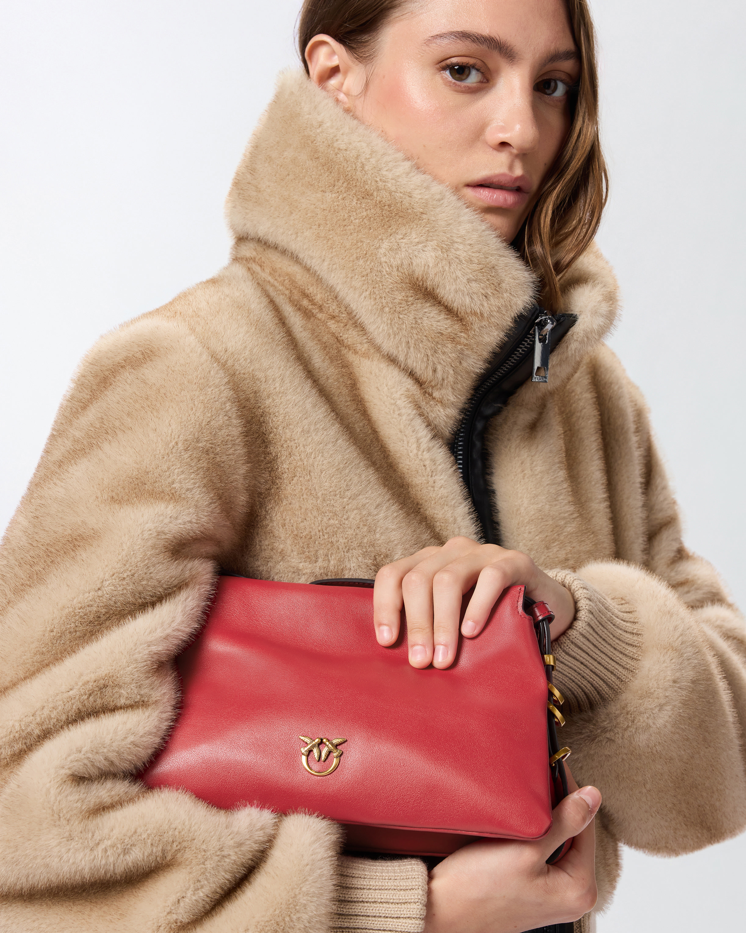 MINI BAG IN SOFT CALFSKIN WITH METALLIC DETAILS - 6