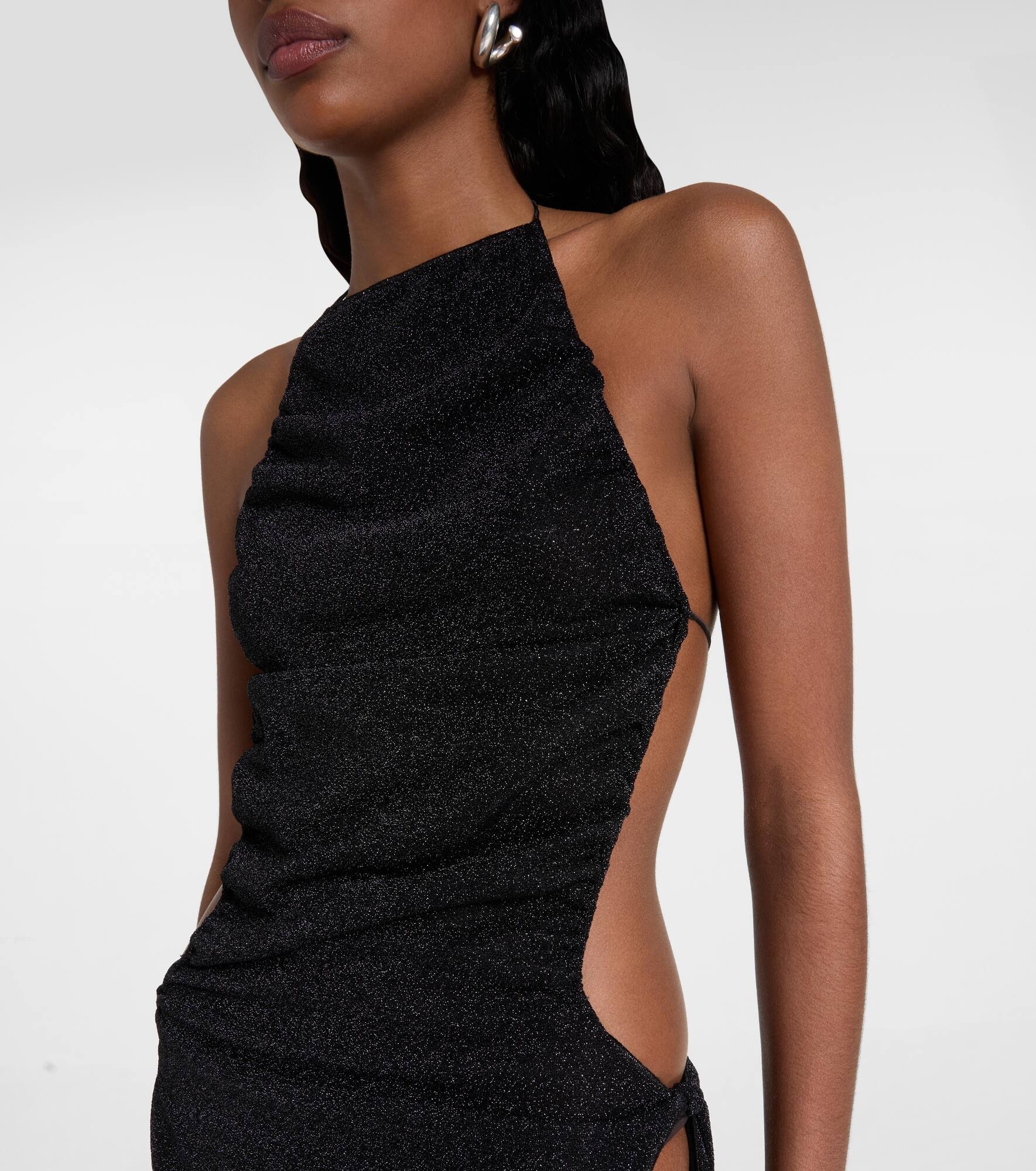 Lumière open-back maxi dress - 4