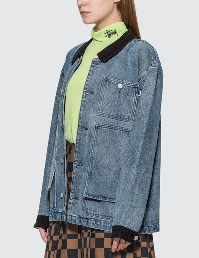 Stüssy Mallard Indigo Barn Jacket outlook