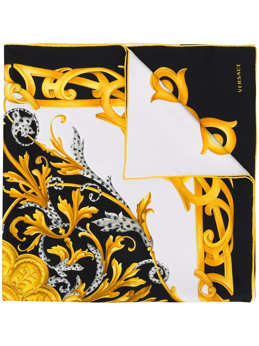 Acanthus print scarf - 1