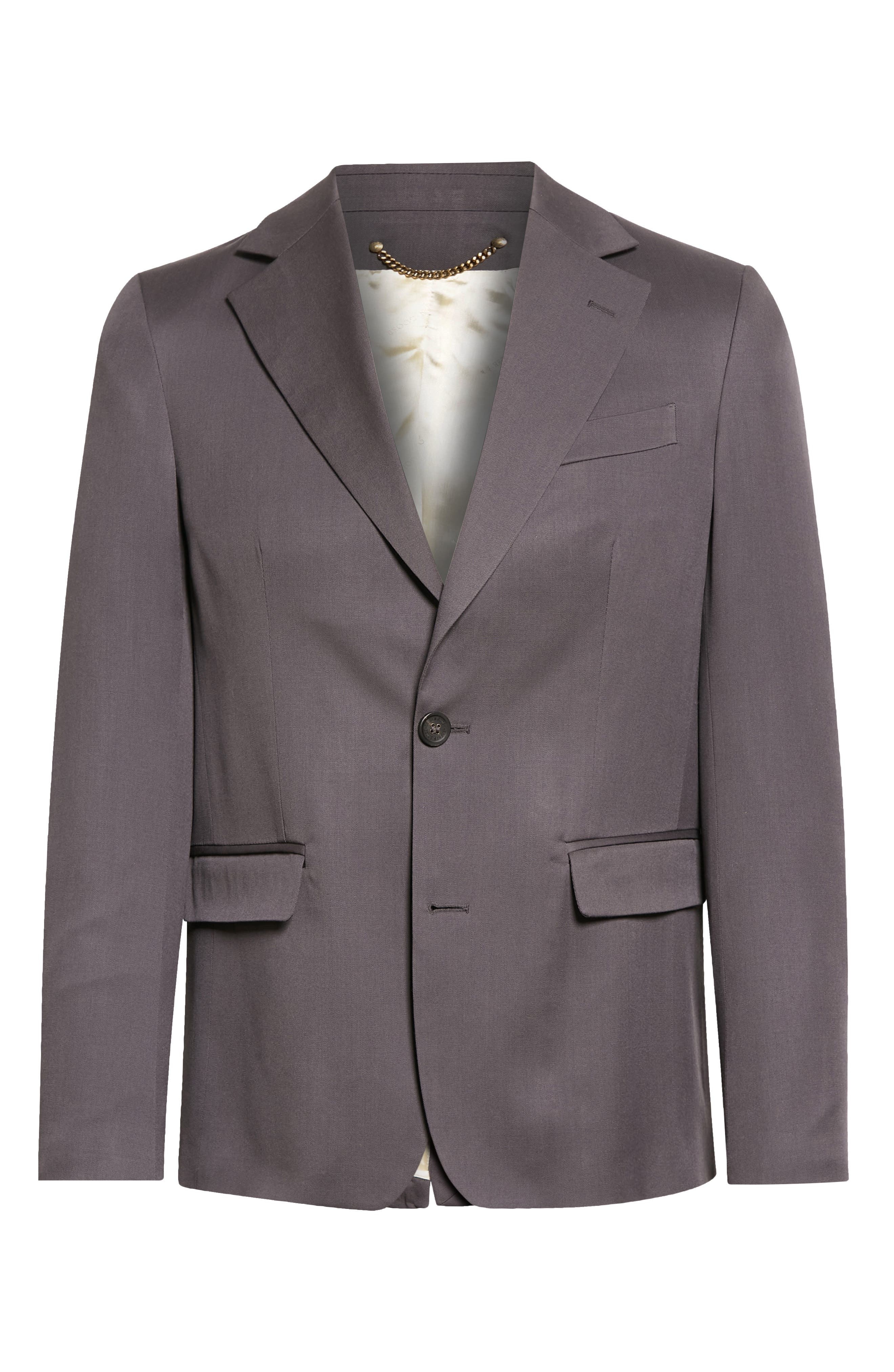 Journey Single Breasted Wool Sport Coat - 7