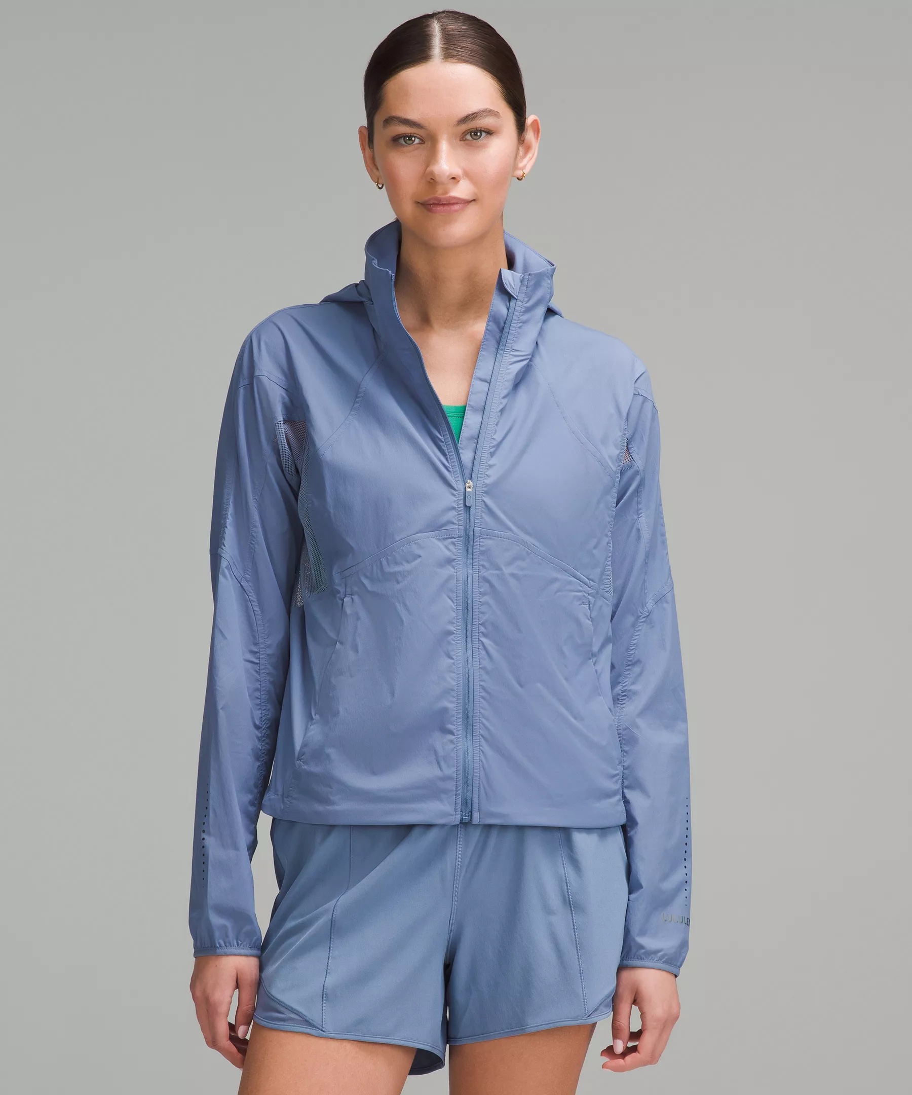 Classic-Fit Ventilated Running Jacket - 1