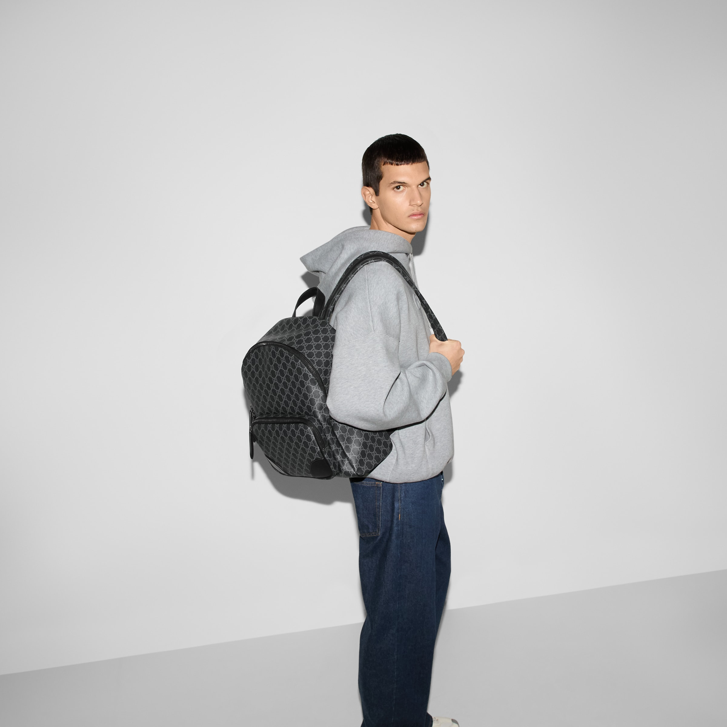 GG Emblem medium backpack - 3