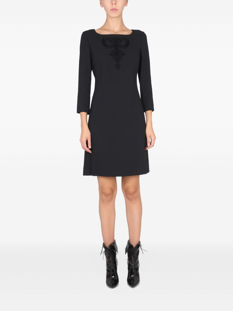 Cady appliqué mini dress 1