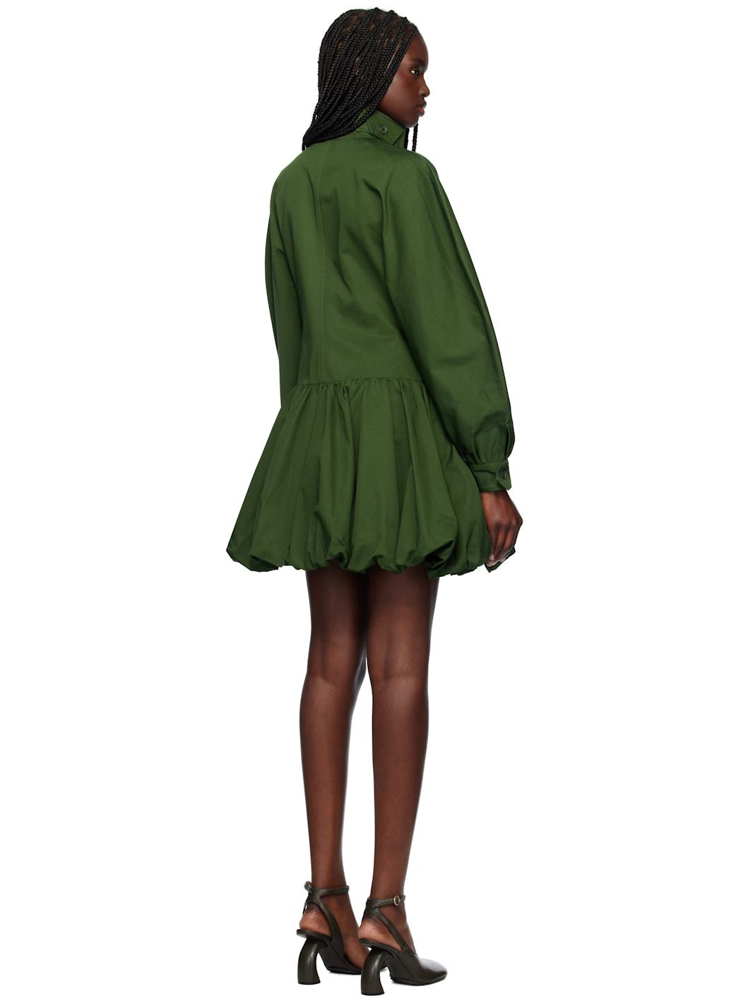 Green Normandy Minidress - 3