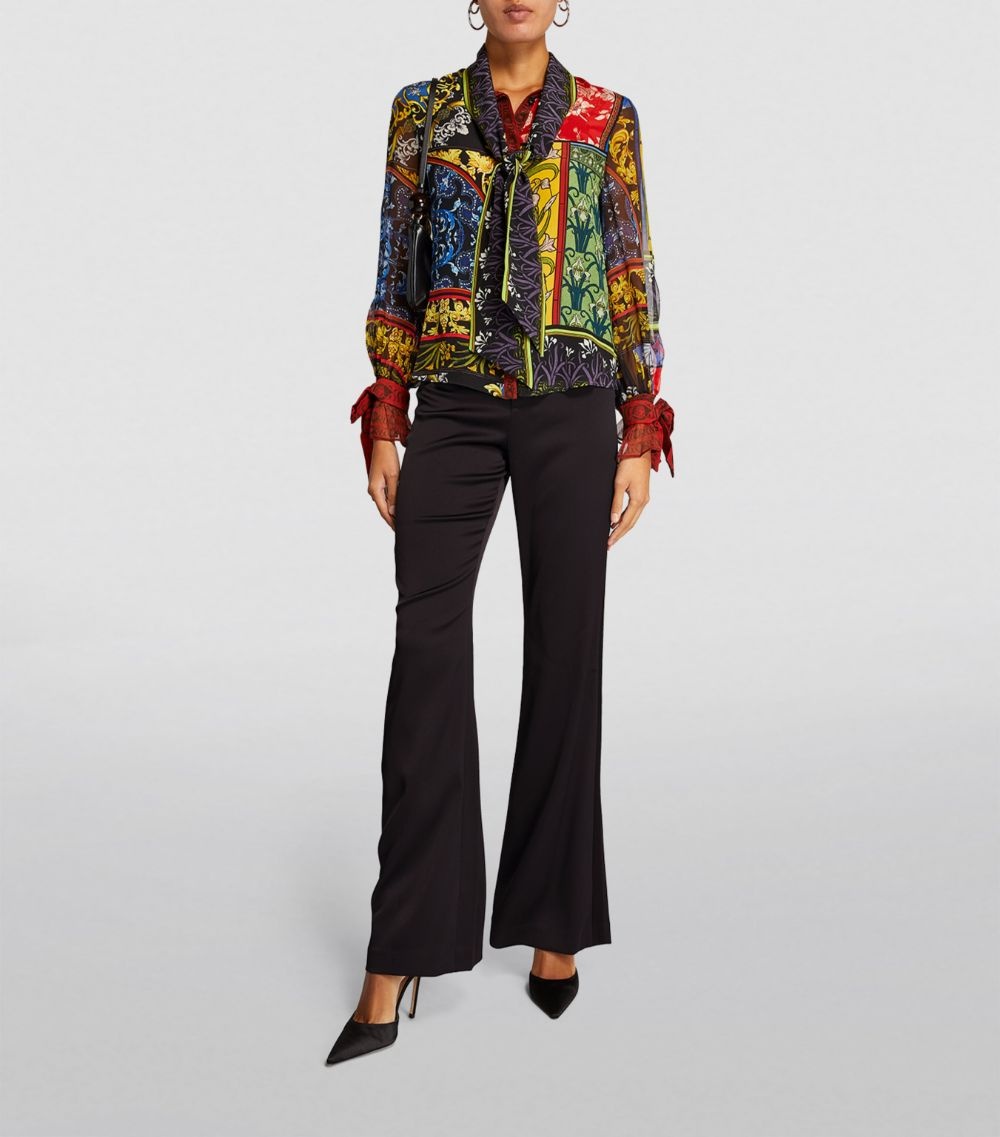 Alice + Olivia Tailored Deanna Bootcut Trousers | harrods | REVERSIBLE