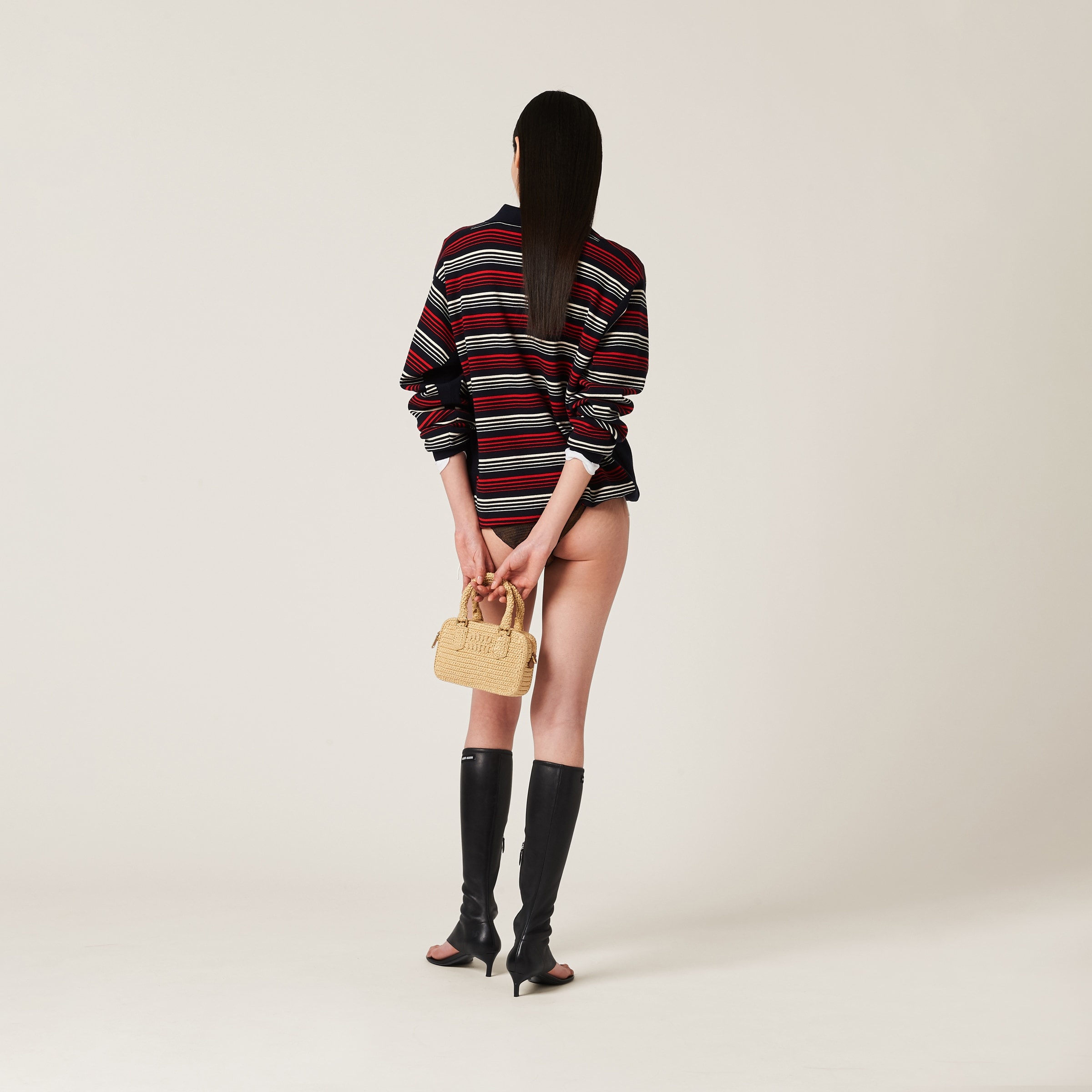 Cotton knit polo shirt - 2