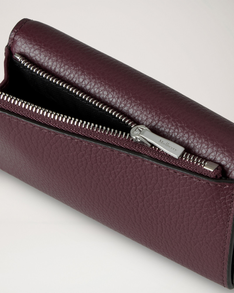 Mulberry Folded Multi-Card Wallet
Black Cherry Small Classic Grain outlook