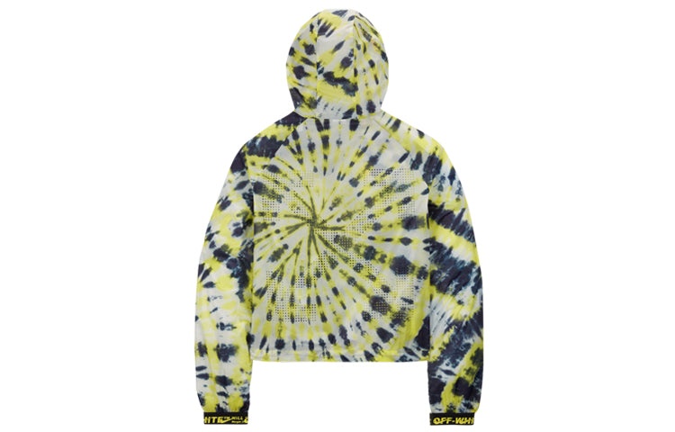 (WMNS) Nike Lab Tie-Dye Jacket 'Volt Orange' CK4805-702 - 2