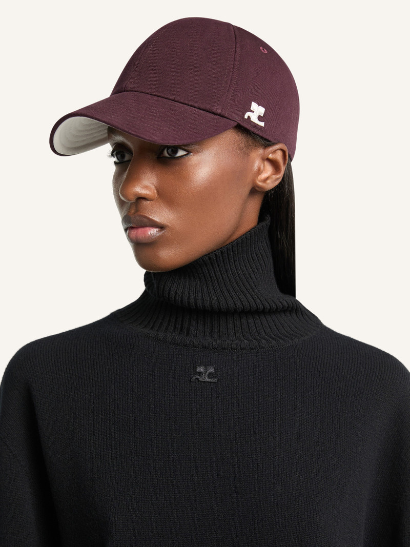 courrèges SIGNATURE AC COTTON CAP outlook