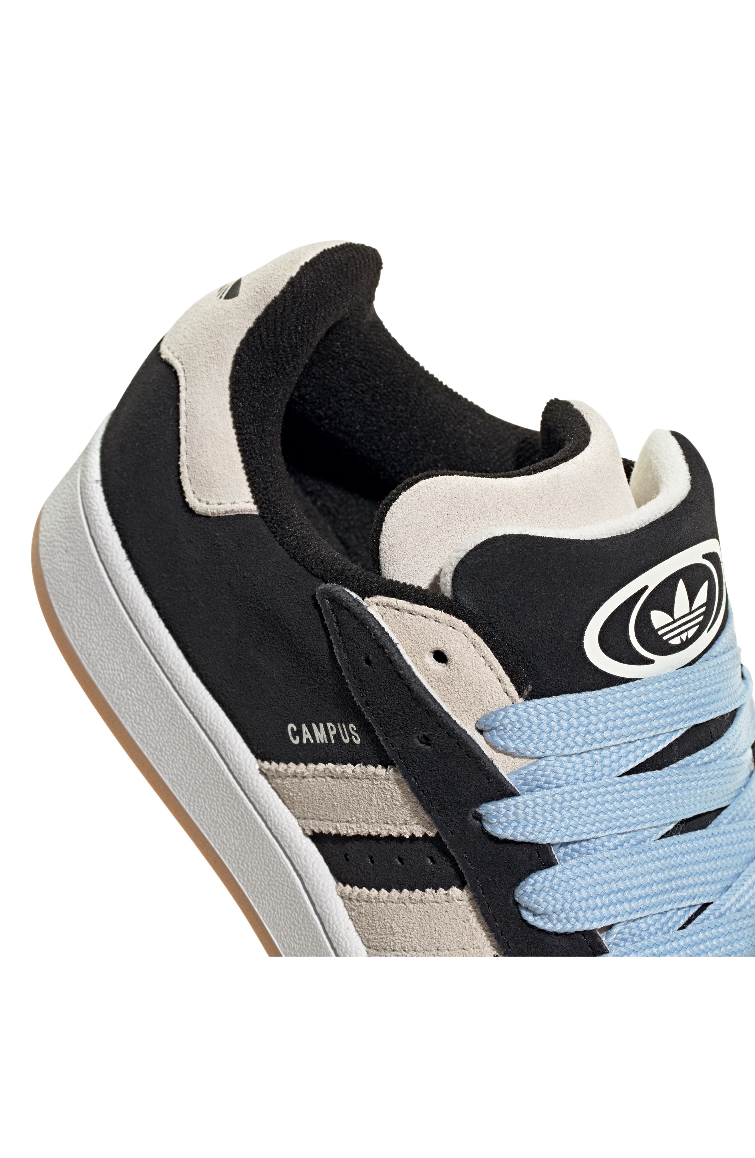 adidas Campus 00s Sneaker in Black/Off White/Gum at Nordstrom - 8
