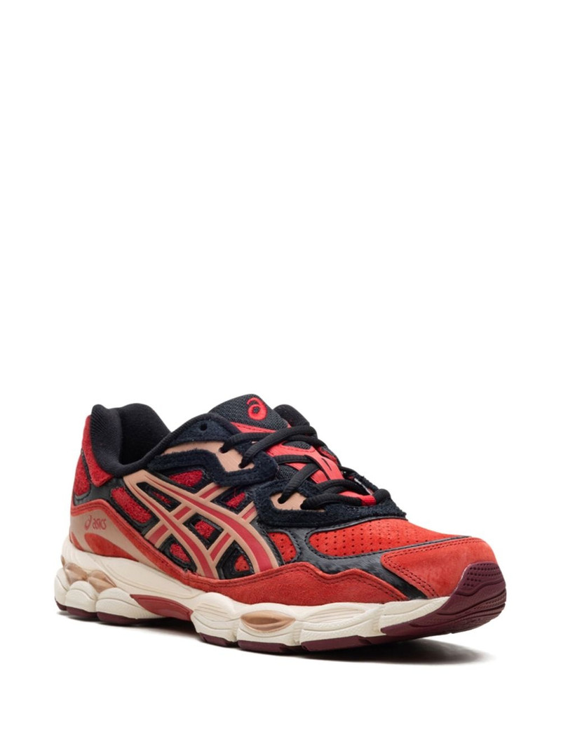 Asics x Bleach GEL-NYC "Renji Abarai - Red/Black" sneakers outlook