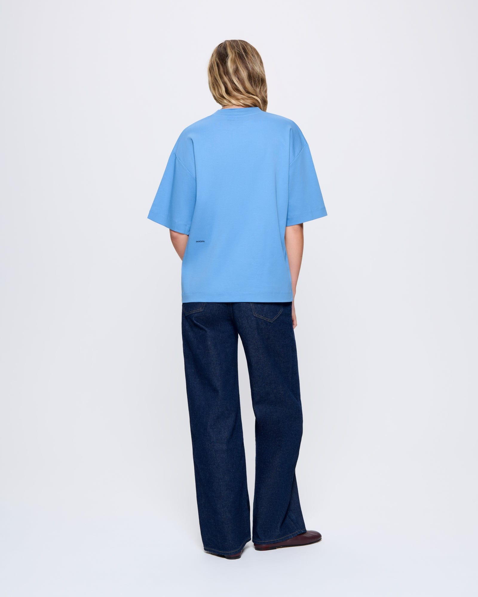 Womens DNA Oversized T-Shirt - Summit Blue - 4
