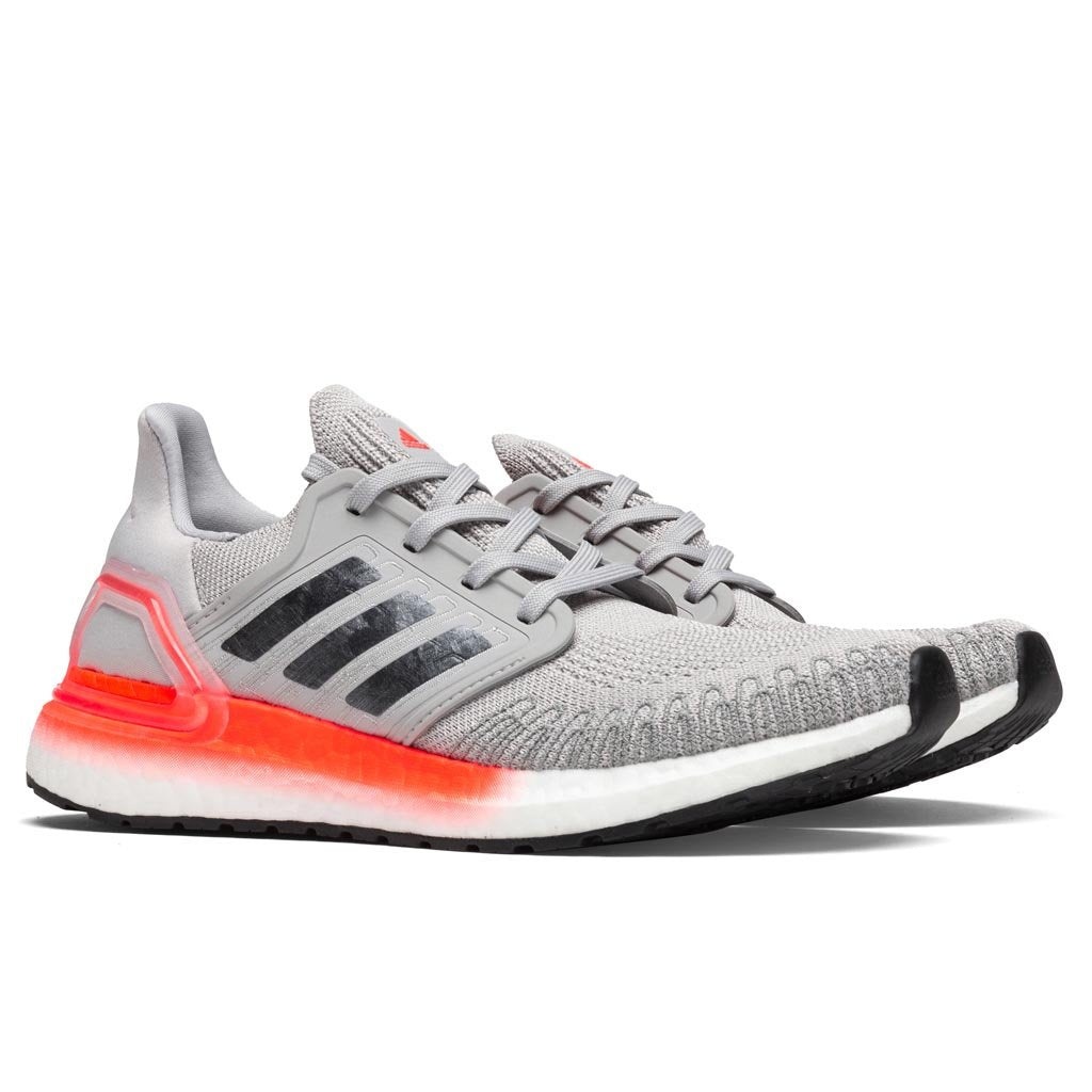 ADIDAS ORIGINALS WOMEN'S ULTRABOOST 20 - GREY TWO/NIGHT METALLIC - 2