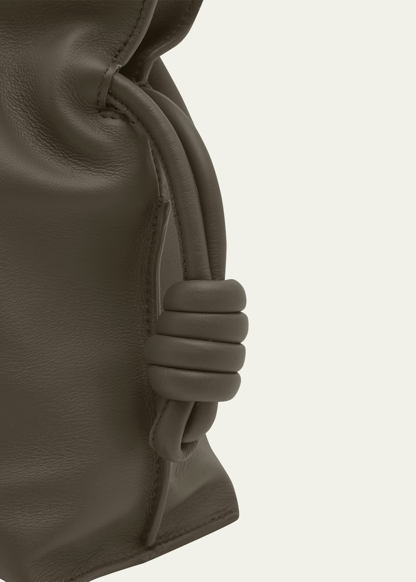 Flamenco Leather Clutch Bag - 5