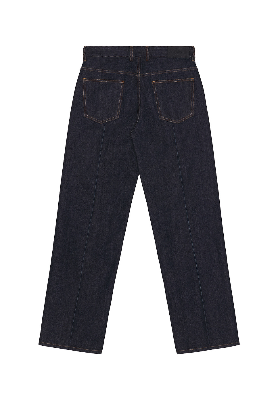 Wide Leg Denim Jeans - 2