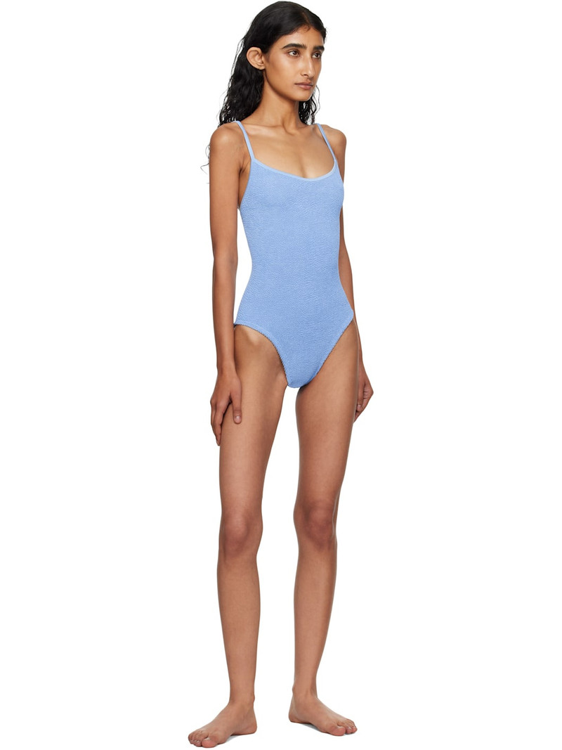 Hunza G Blue Pamela Swimsuit outlook