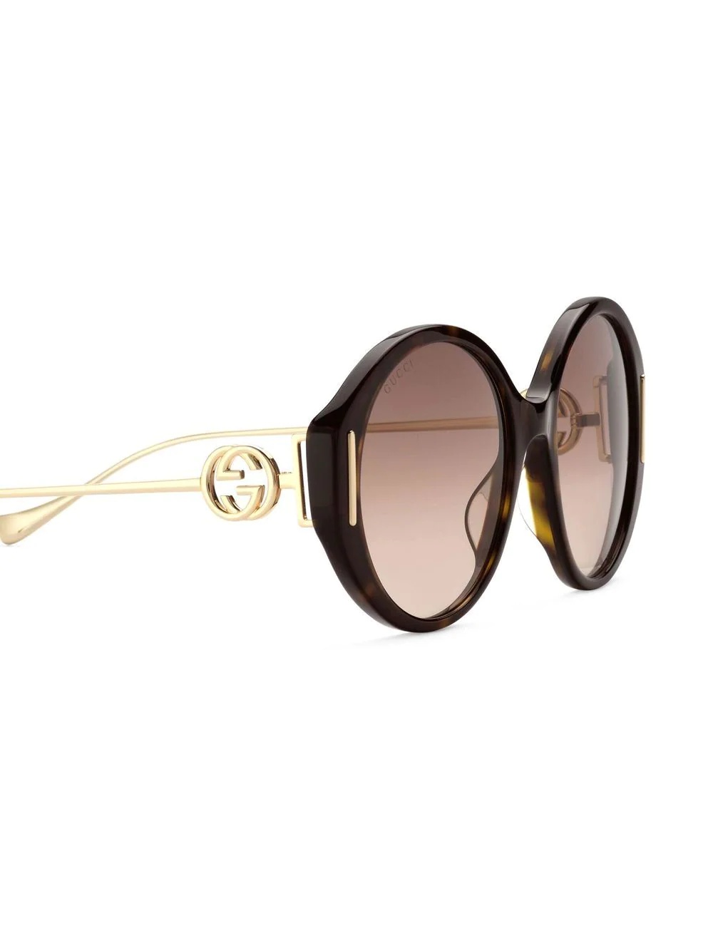 oversized round-frame sunglasses - 3