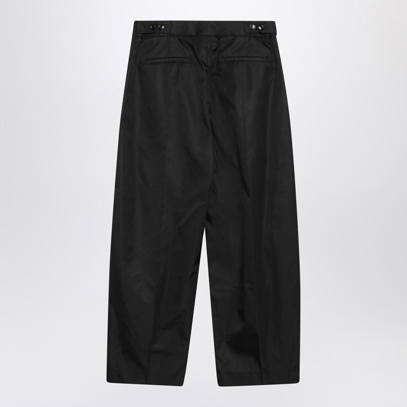 Alaïa Alaia Black Tailored Pants In Technical Taffeta Women outlook