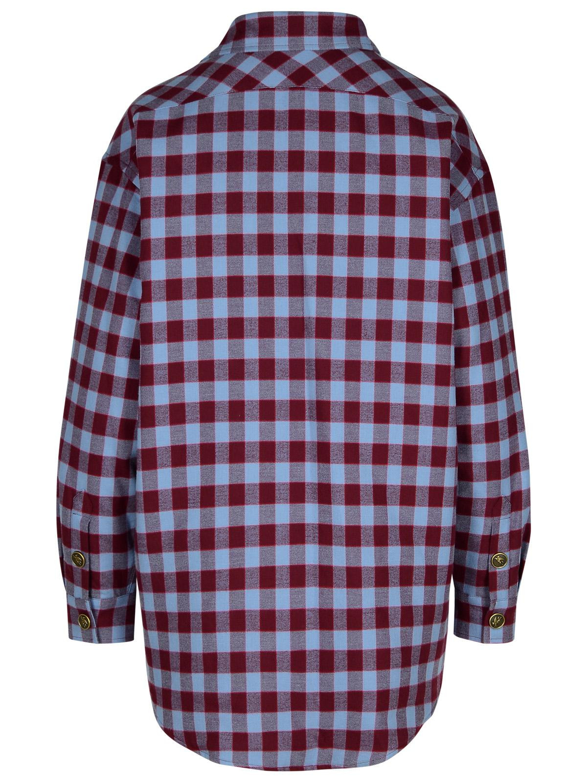 Etro 'Check' Multicolor Cotton Shirt Women - 3