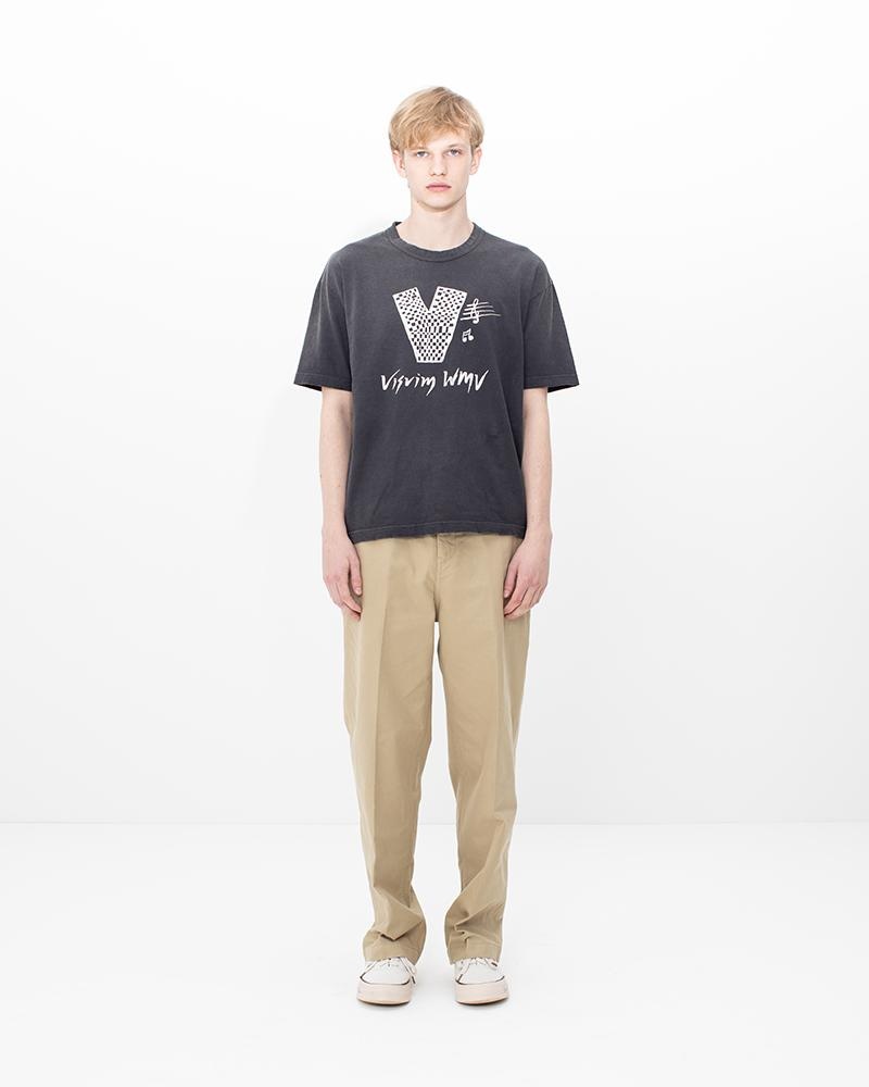 JUMBO TEE S/S V CRASH BLACK - 3