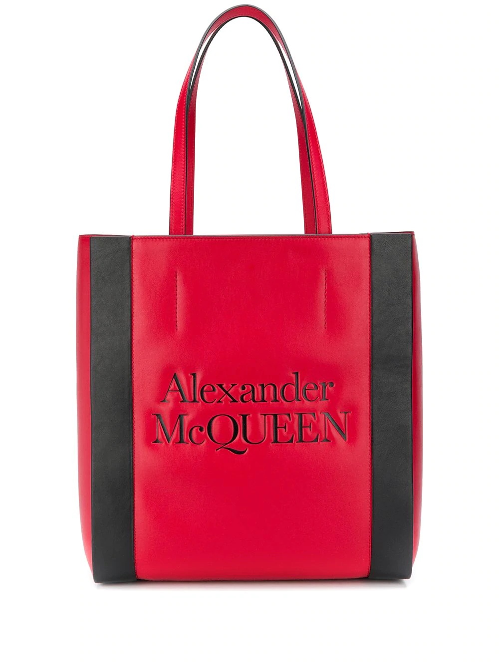 logo-print tote bag - 1