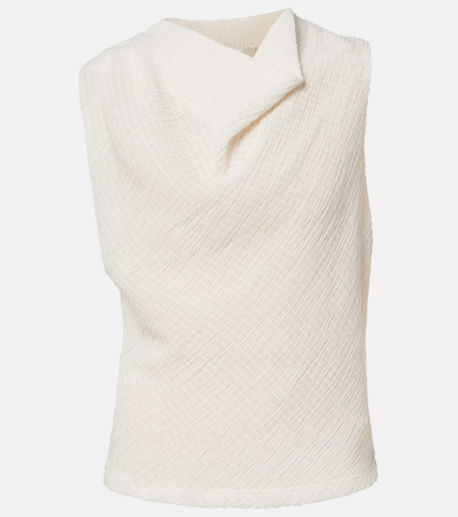 Draped knitted top - 1