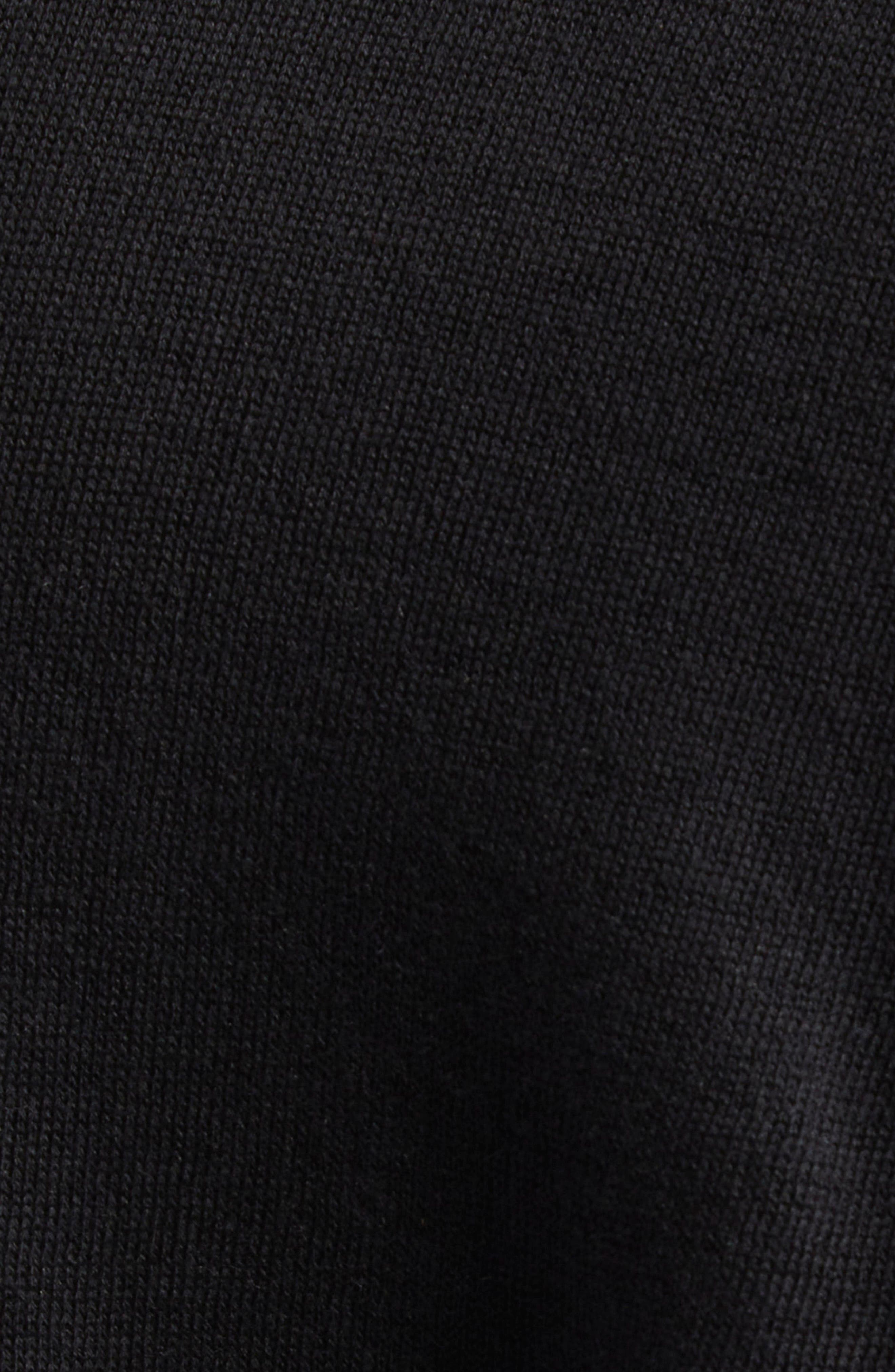 FERRAGAMO Asymmetric Knit Dress in Nero at Nordstrom - 6