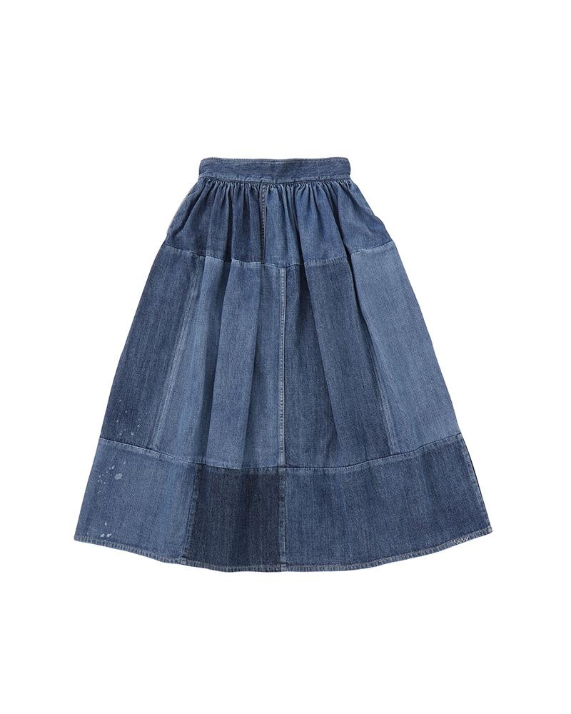 SS ELEVATION SKIRT P.W. DMGD W - 2