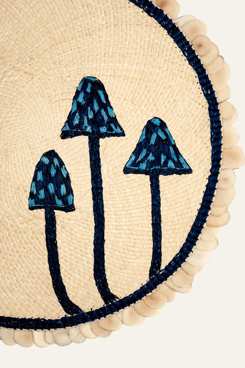 Johanna Ortiz Mushrooms Forest Placemat Set of 2 outlook