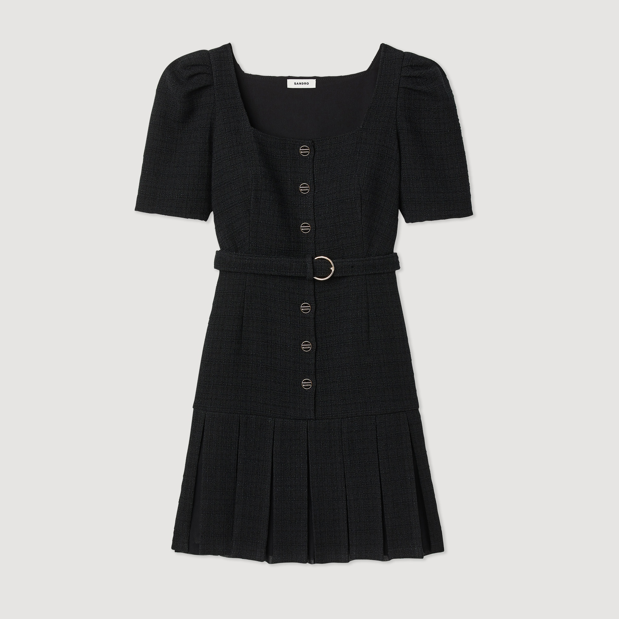 Short tweed dress - 1