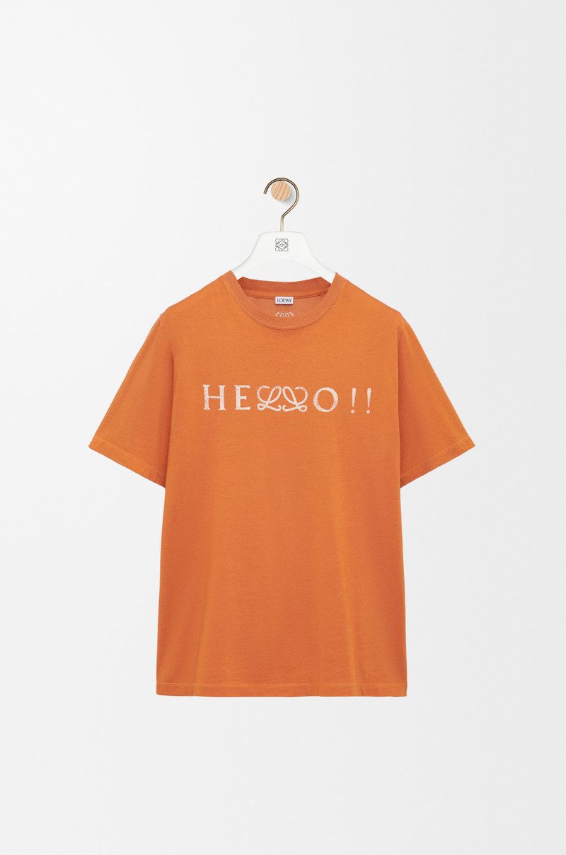 Regular fit T-shirt in cotton blend 1