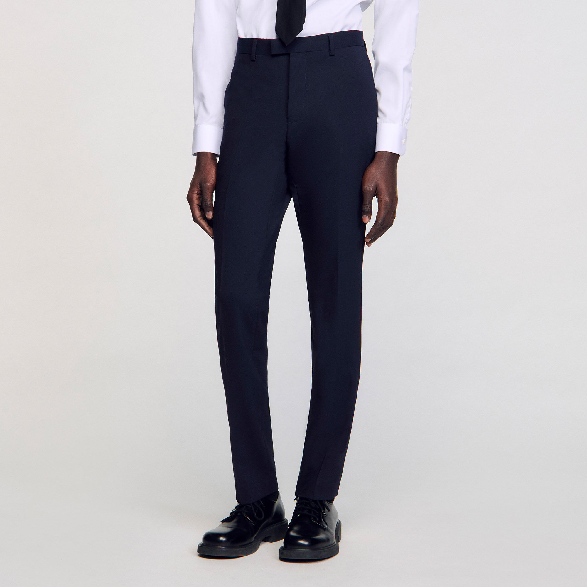 CLASSIC WOOL SUIT PANTS - 5