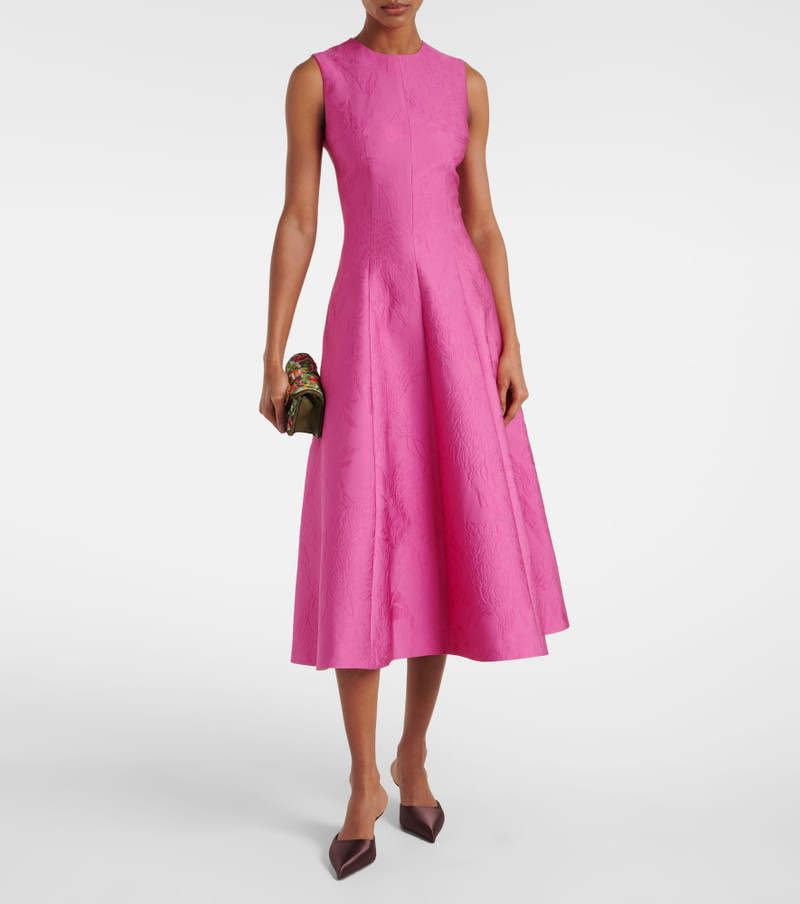 EMILIA WICKSTEAD Mara cloqué cocktail dress outlook