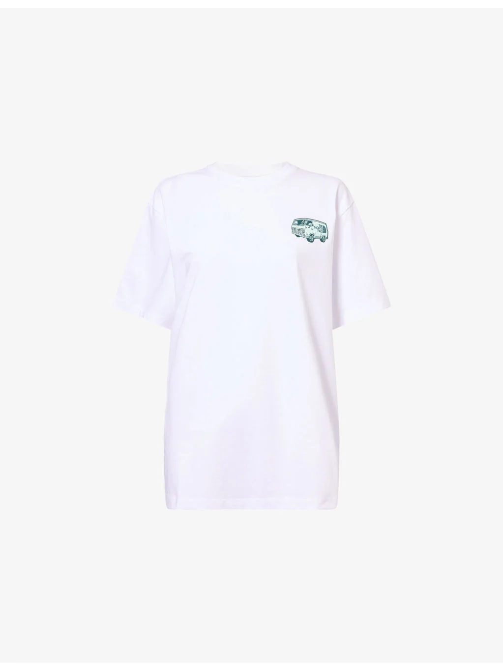 Van Life Graphic-Print Cotton T-Shirt - 1