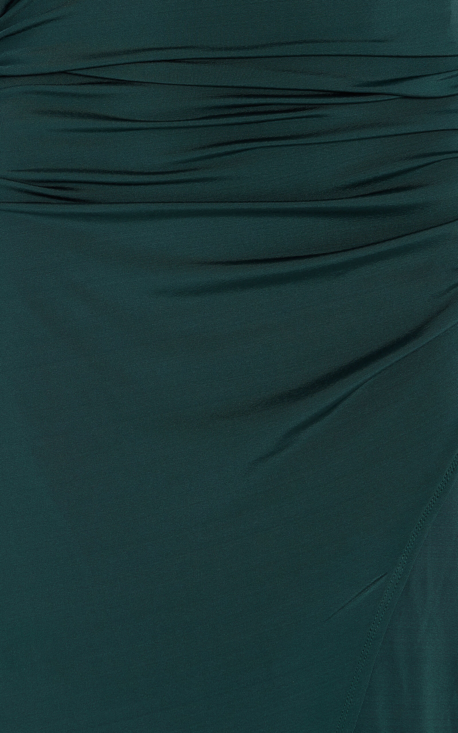 Jersey Draped Gown green - 5
