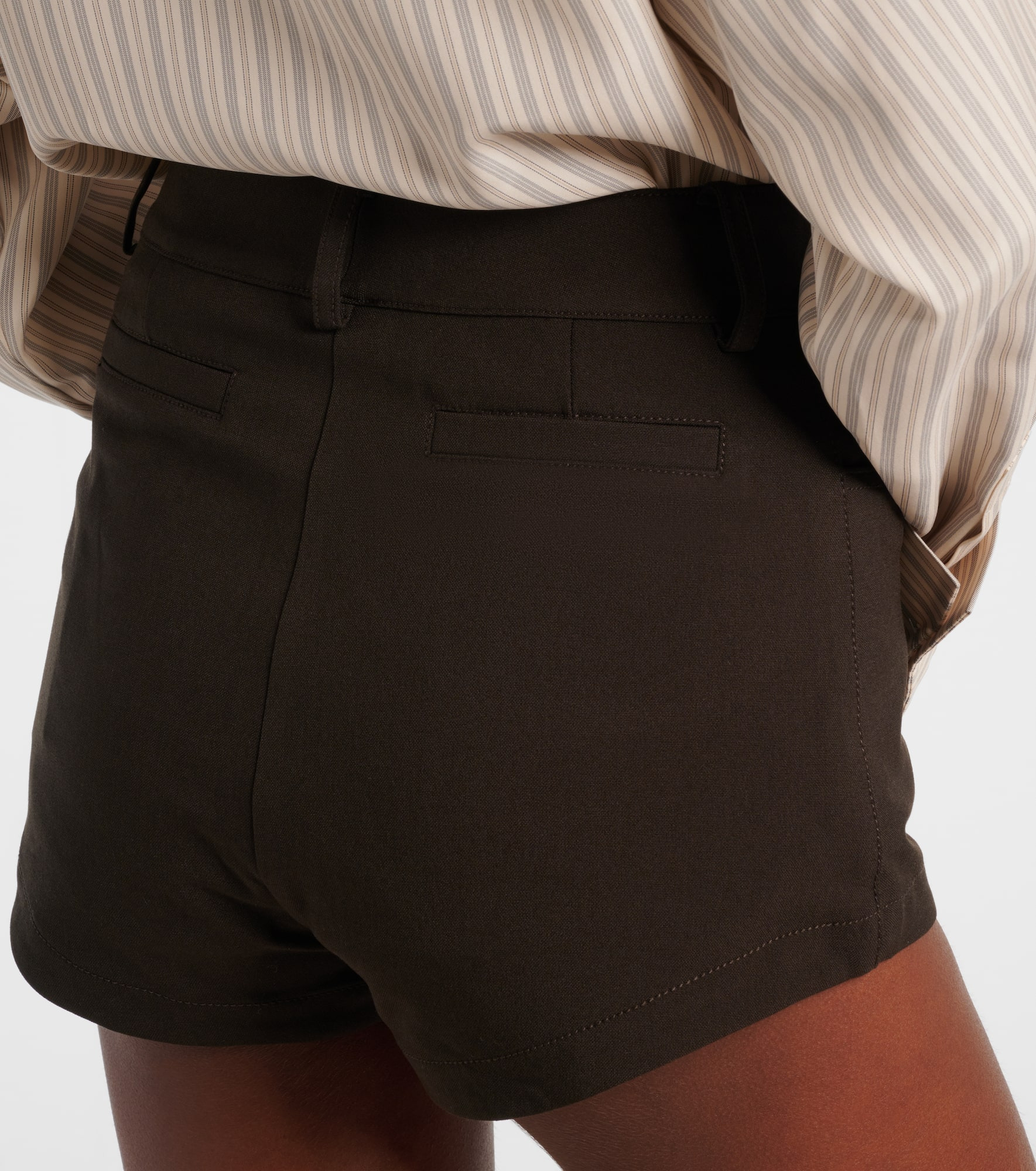 Leon high-rise shorts - 5