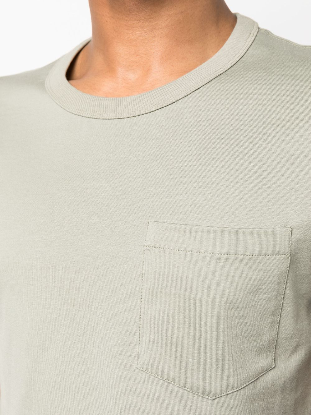 chest-pocket cotton T-shirt - 5